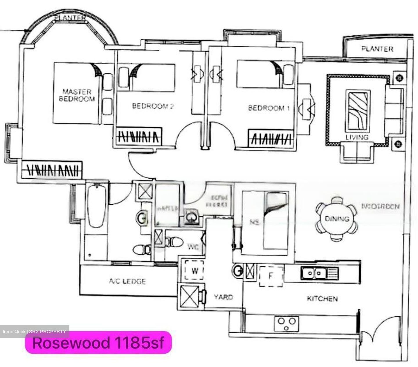 Rosewood (D25), Condominium #480541681